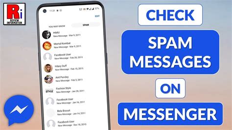 Step 3: Now the Facebook <strong>Messenger</strong> opens and you can able to see various <strong>messages</strong> sent by your friends & some unknown. . How to put messages in spam messenger 2022